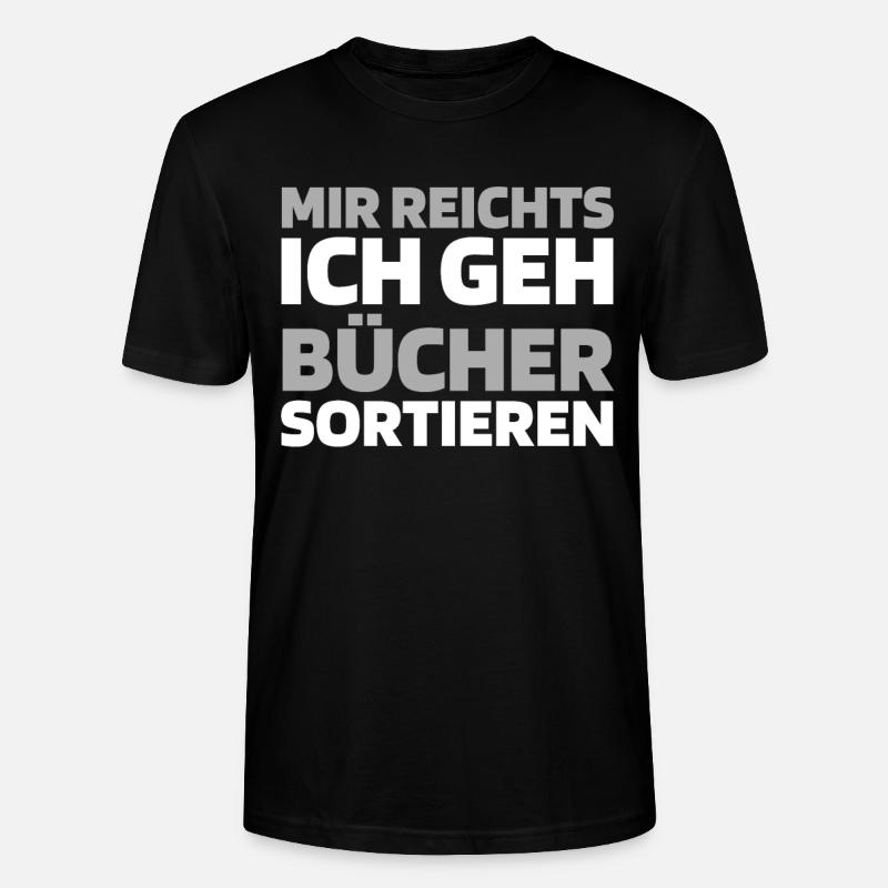 Flugbegleiter Stewardess - Stanley/Stella Unisex Bio-T-Shirt CRAFTER - Schwarz