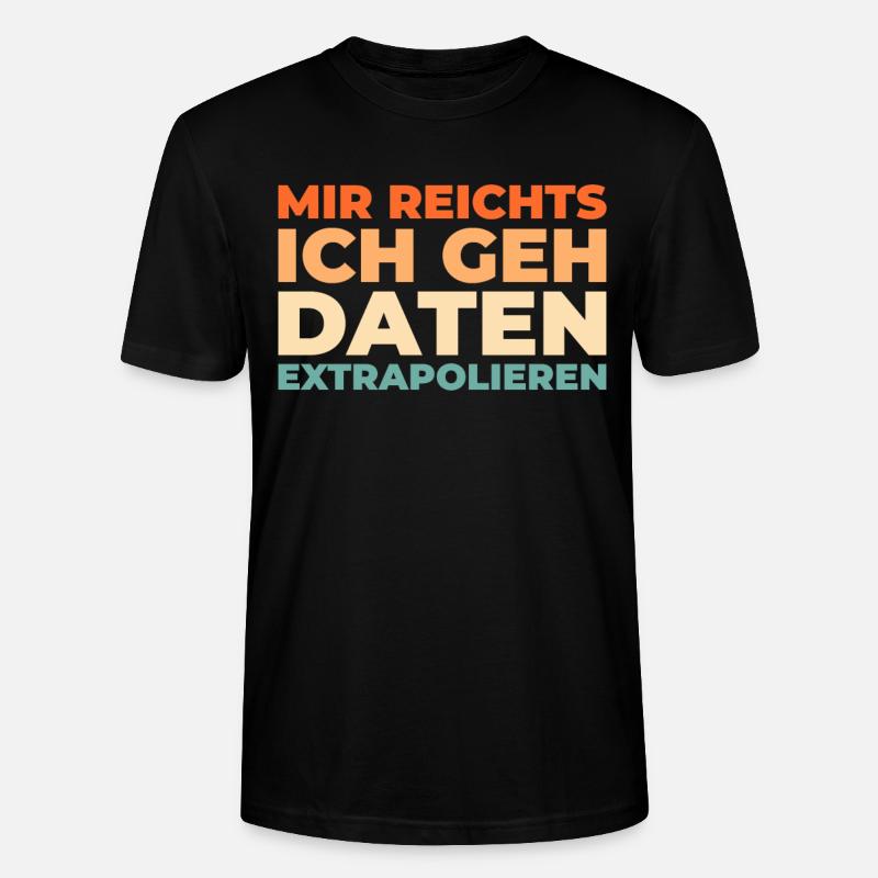 Data Science Data Analyst - Stanley/Stella Unisex Bio-T-Shirt CRAFTER - Schwarz