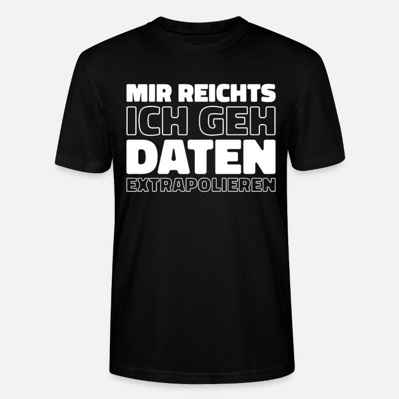 Data Science Data Analyst - Stanley/Stella Unisex Bio-T-Shirt CRAFTER - Schwarz