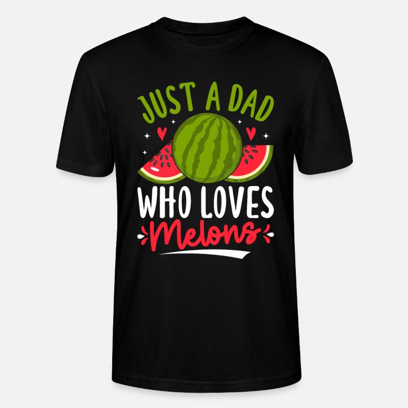 Melon Gift - Stanley/Stella Unisex Bio-T-Shirt CRAFTER - Schwarz