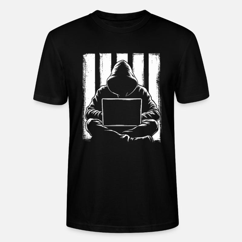 Programmeur Hacker - T-shirt bio CRAFTER Stanley Stella Unisexe - noir
