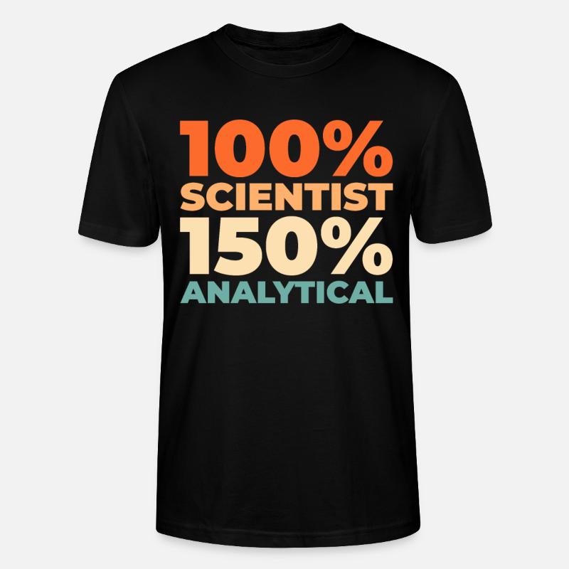 Data Science Data Analyst - Stanley/Stella Unisex Bio-T-Shirt CRAFTER - Schwarz