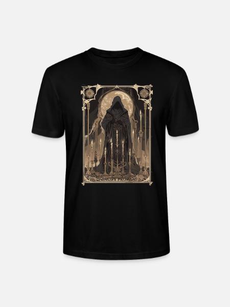 The Wizard Tarot - Stanley/Stella CRAFTER Unisex Organic T-Shirt - black