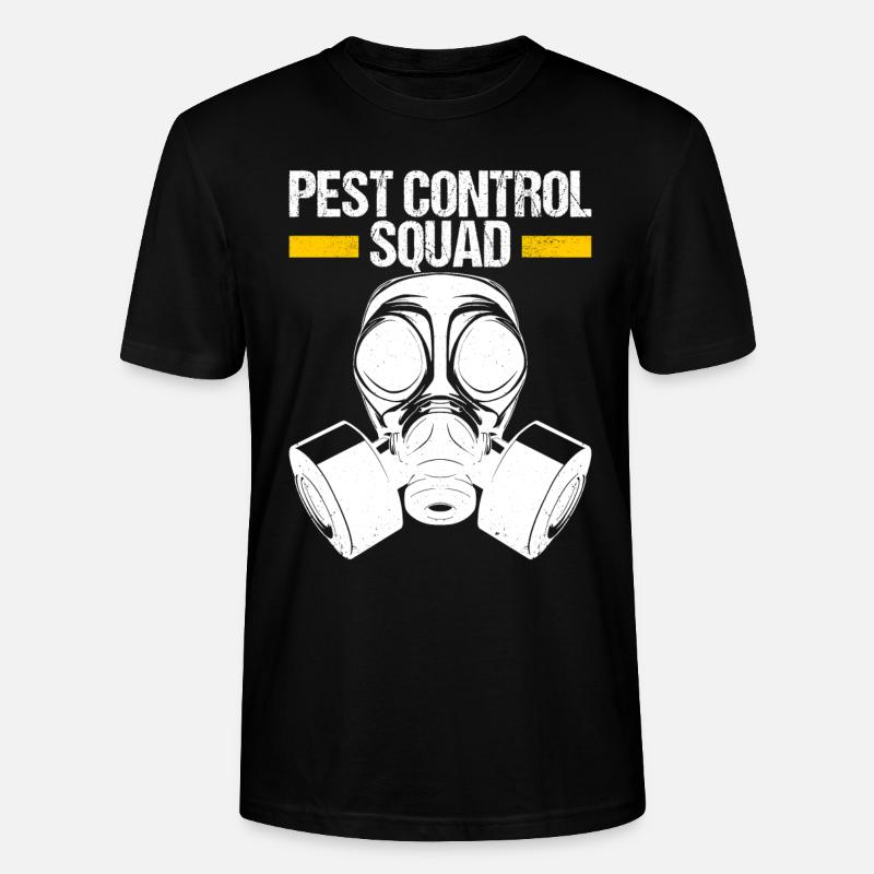Pest Control Exterminator - Stanley/Stella CRAFTER Unisex Organic T-Shirt - black