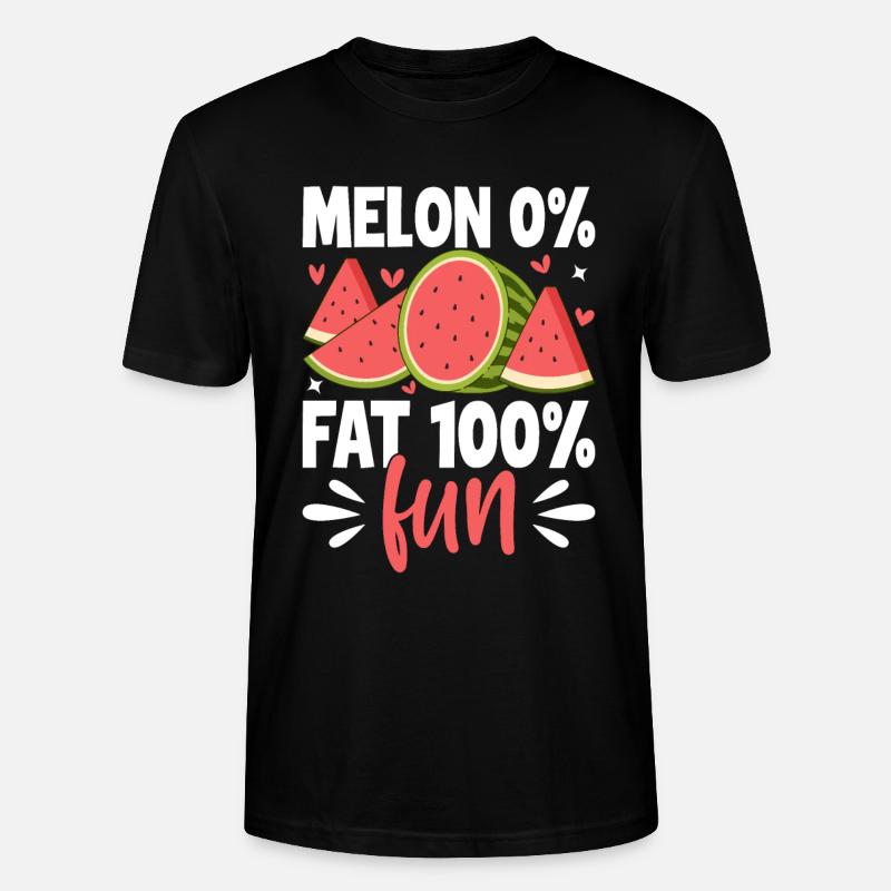 Melon Poison - T-shirt bio CRAFTER Stanley Stella Unisexe - noir
