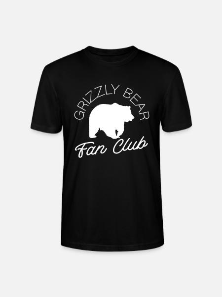 Grizzlybär Braunbär - Stanley/Stella Unisex Bio-T-Shirt CRAFTER - Schwarz
