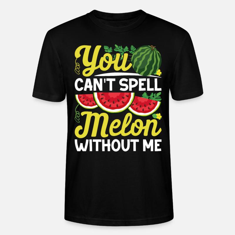Melon Gift - Stanley/Stella Unisex Bio-T-Shirt CRAFTER - Schwarz