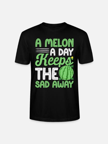 Melon Poison - Stanley/Stella CRAFTER Unisex Organic T-Shirt - black