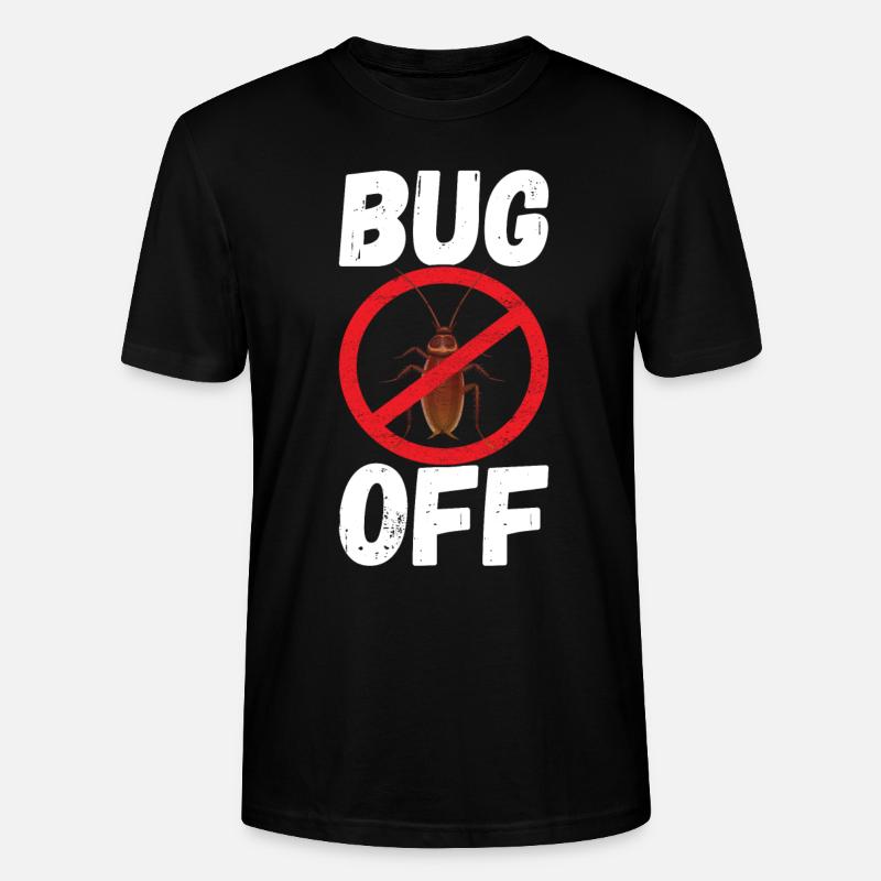Pest Control Exterminator - Stanley/Stella CRAFTER Unisex Organic T-Shirt - black