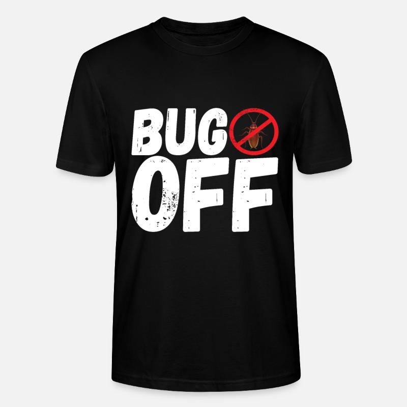 Pest Control Exterminators - Stanley/Stella CRAFTER Unisex Organic T-Shirt - black