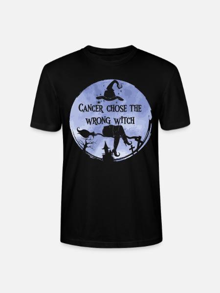 Cancer Witch Periwinkle Esophagus - Stanley/Stella CRAFTER Unisex Organic T-Shirt - black