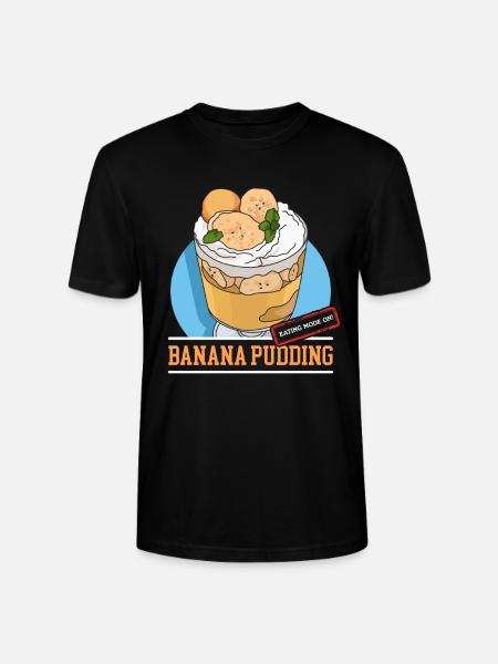 Bananenpudding Bananen Pudding Geschenk - Stanley/Stella Unisex Bio-T-Shirt CRAFTER - Schwarz