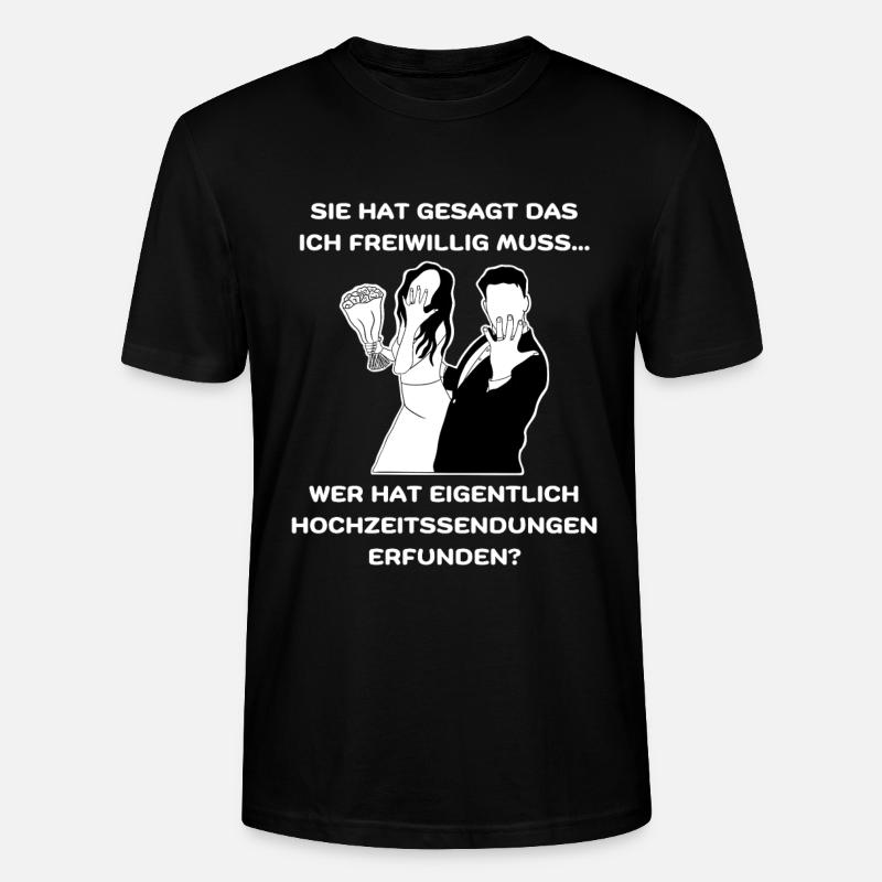 Poltern - Stanley/Stella Unisex Bio-T-Shirt CRAFTER - Schwarz