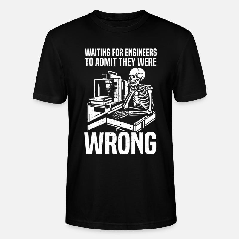 Cutting machine operator - Stanley/Stella CRAFTER Unisex Organic T-Shirt - black