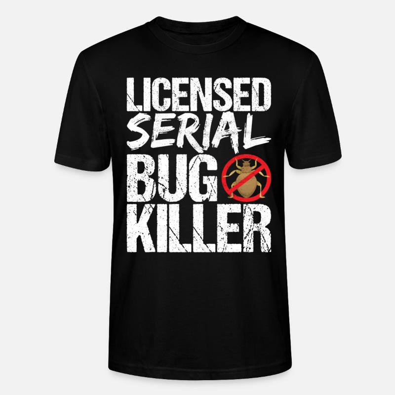 Schädlingsbekämpfung Kammerjäger - Stanley/Stella Unisex Bio-T-Shirt CRAFTER - Schwarz