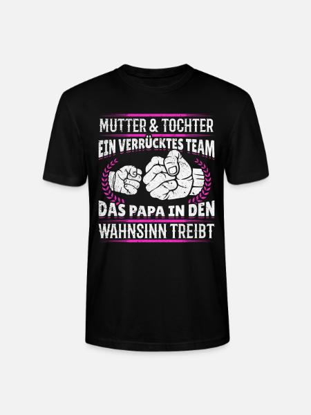 Mère et fille imbattables ensemble - T-shirt bio CRAFTER Stanley Stella Unisexe - noir