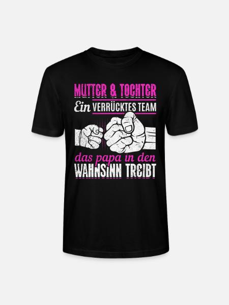 Mère et fille imbattables ensemble - T-shirt bio CRAFTER Stanley Stella Unisexe - noir