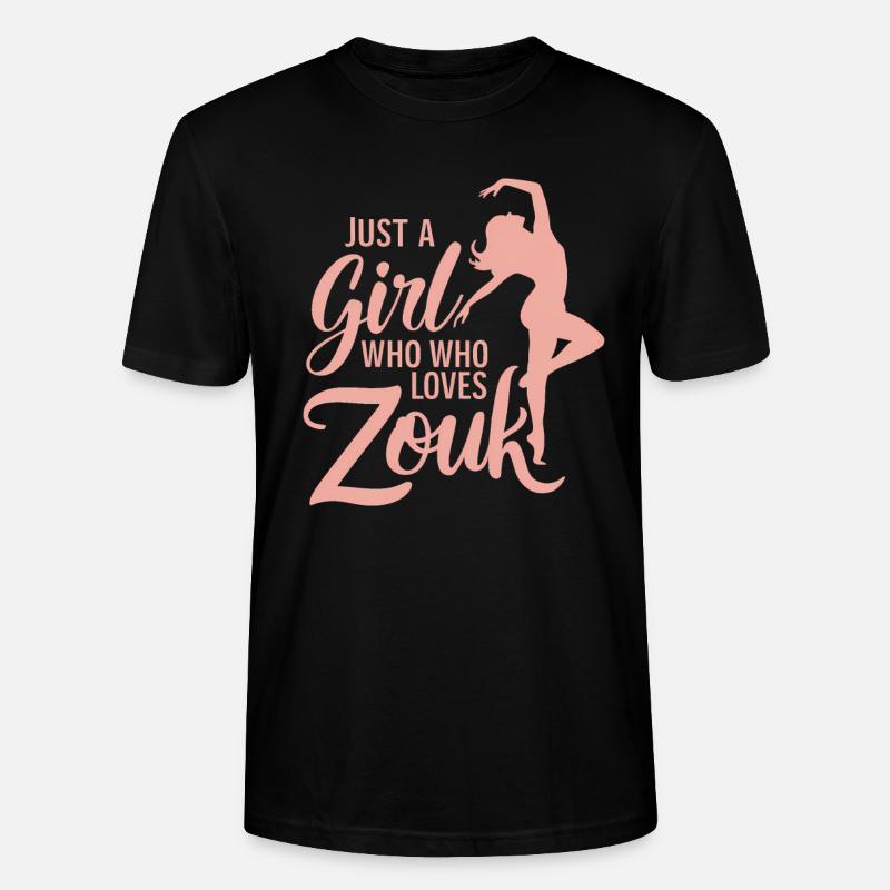 Zouk-Tanz-Geschenk - Stanley/Stella Unisex Bio-T-Shirt CRAFTER - Schwarz