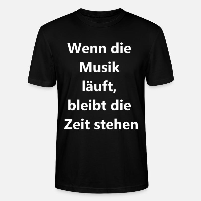 Zeitlos Geschenk - Stanley/Stella Unisex Bio-T-Shirt CRAFTER - Schwarz