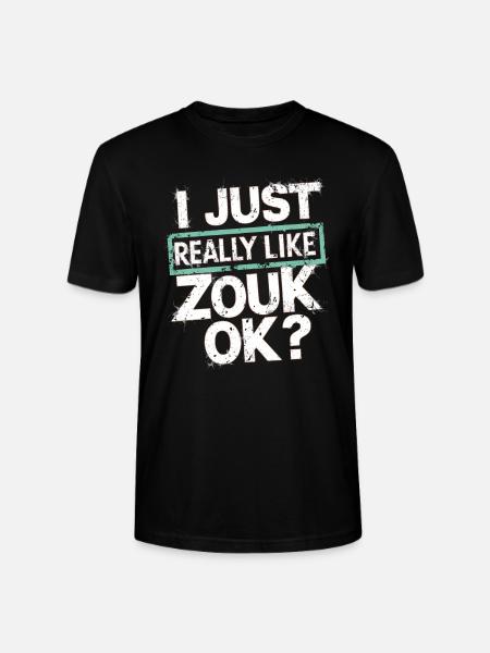 Zouk-Tanz-Geschenk - Stanley/Stella Unisex Bio-T-Shirt CRAFTER - Schwarz