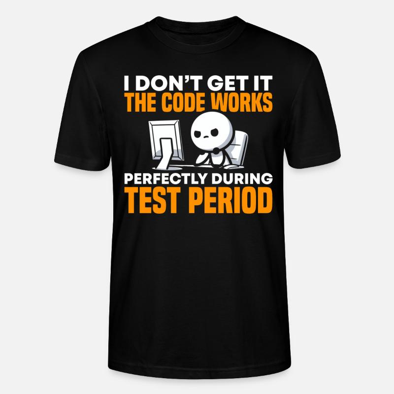 Computer Programmer Computer Programming - Stanley/Stella CRAFTER Unisex Organic T-Shirt - black