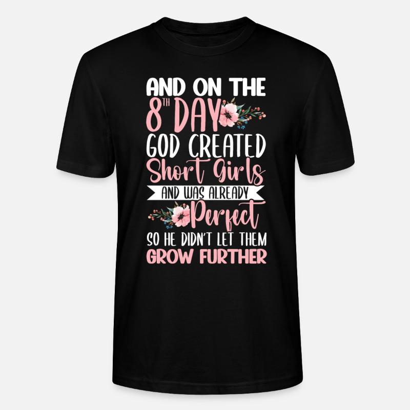 Filles courtes - T-shirt bio CRAFTER Stanley Stella Unisexe - noir