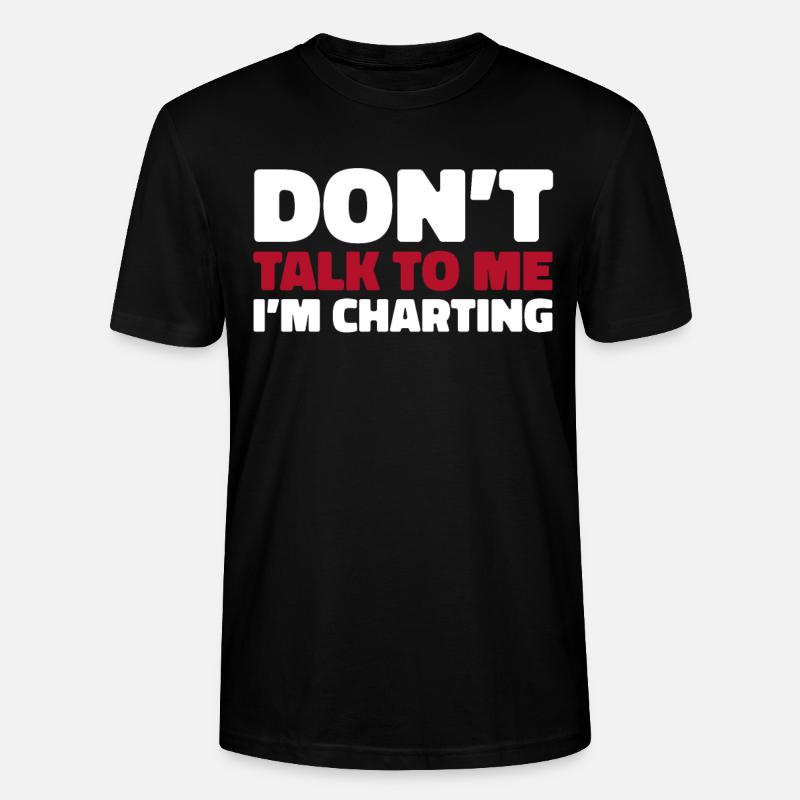 Infirmier - T-shirt bio CRAFTER Stanley Stella Unisexe - noir
