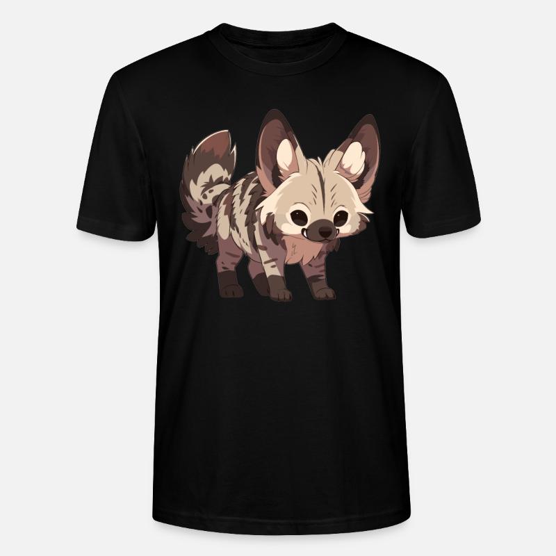 Erdwölfe Erdwolf - Stanley/Stella Unisex Bio-T-Shirt CRAFTER - Schwarz