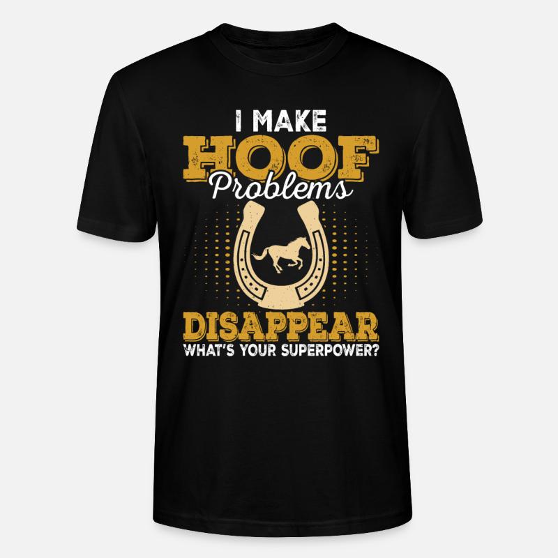 Farrier - Stanley/Stella Unisex Bio-T-Shirt CRAFTER - Schwarz