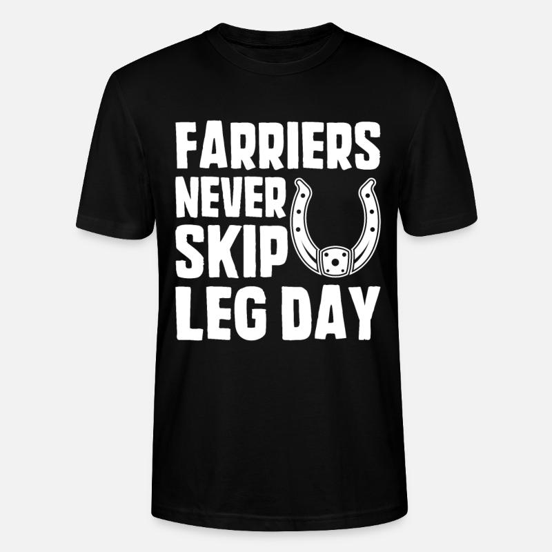 Farrier - Stanley/Stella Unisex Bio-T-Shirt CRAFTER - Schwarz