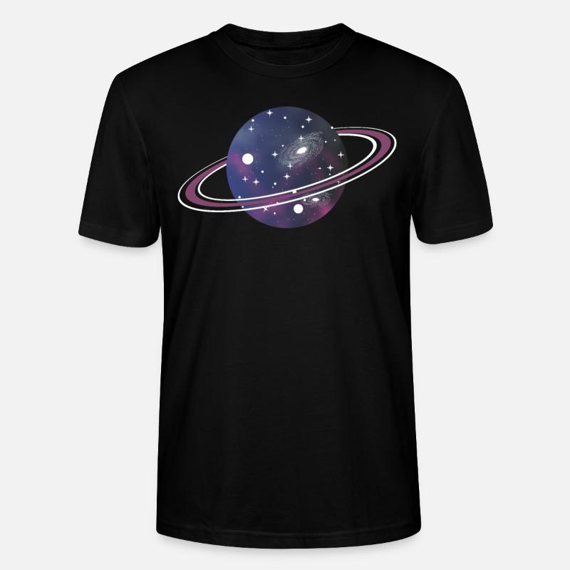Observation des étoiles - T-shirt bio CRAFTER Stanley Stella Unisexe - noir