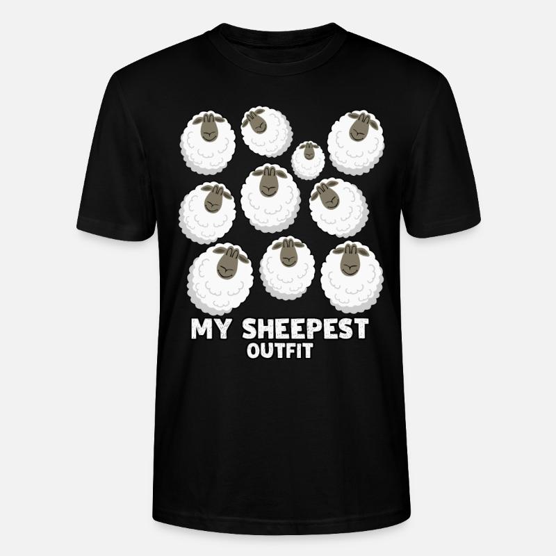 Sheep Farmer Cheap Shepherd - Stanley/Stella Unisex Bio-T-Shirt CRAFTER - Schwarz