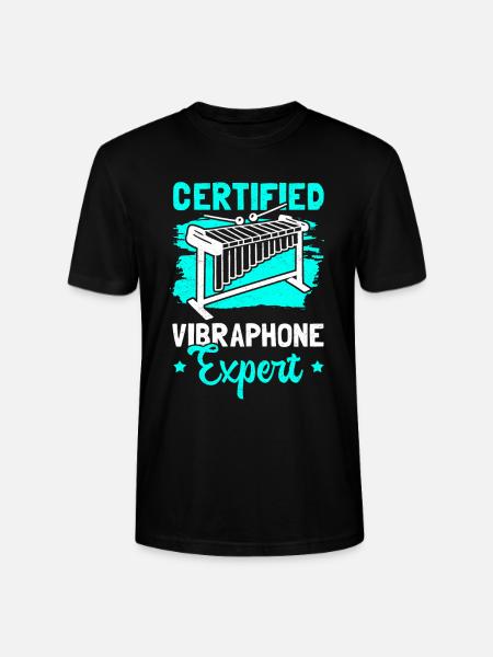 Vibraphone Player Vibraphone Vibraphonist Gift - Stanley/Stella CRAFTER Unisex Organic T-Shirt - black