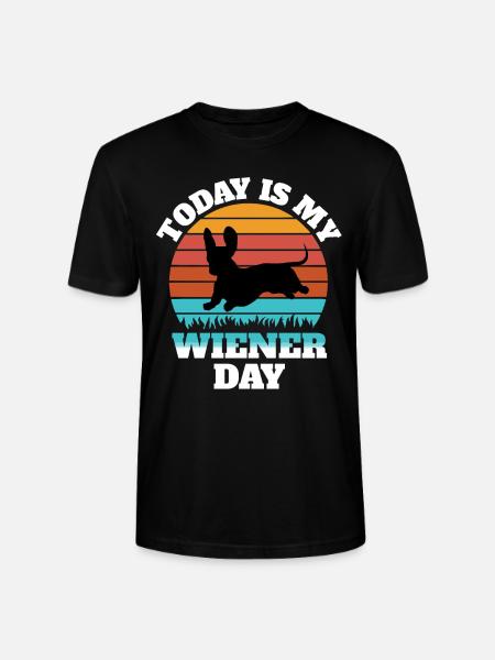 Dackel Sprüche Dachshund - Stanley/Stella Unisex Bio-T-Shirt CRAFTER - Schwarz