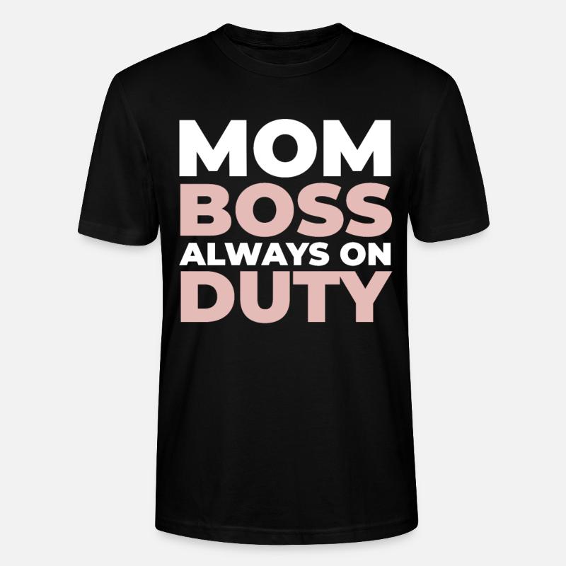 Mama Mutter - Stanley/Stella Unisex Bio-T-Shirt CRAFTER - Schwarz