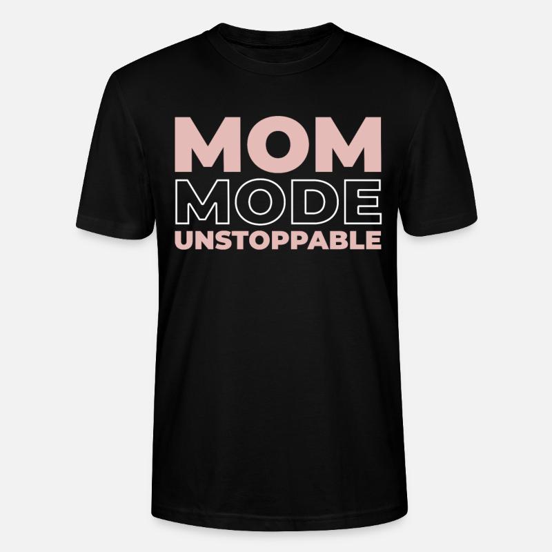 Mama Mutter - Stanley/Stella Unisex Bio-T-Shirt CRAFTER - Schwarz