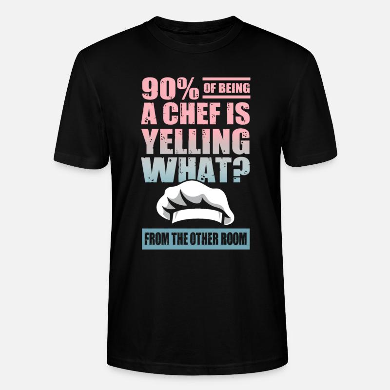 Patron - T-shirt bio CRAFTER Stanley Stella Unisexe - noir