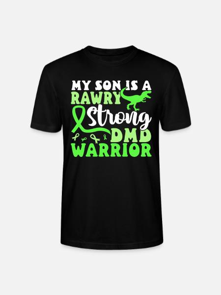 DMD Duchenne Muscular Dystrophy - Stanley/Stella Unisex Bio-T-Shirt CRAFTER - Schwarz