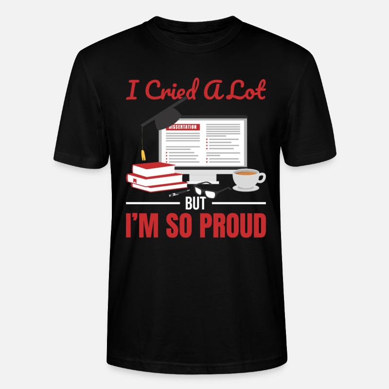 Dissertation defended - Stanley/Stella Unisex Bio-T-Shirt CRAFTER - Schwarz