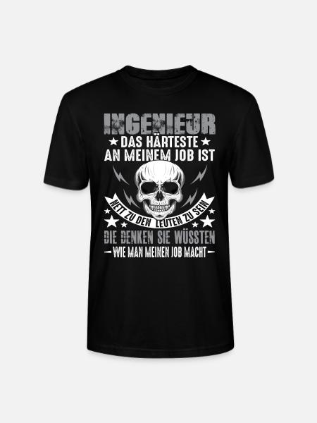 Engineer Engineers Engineer Humor Engineers - Stanley/Stella CRAFTER Unisex Organic T-Shirt - black