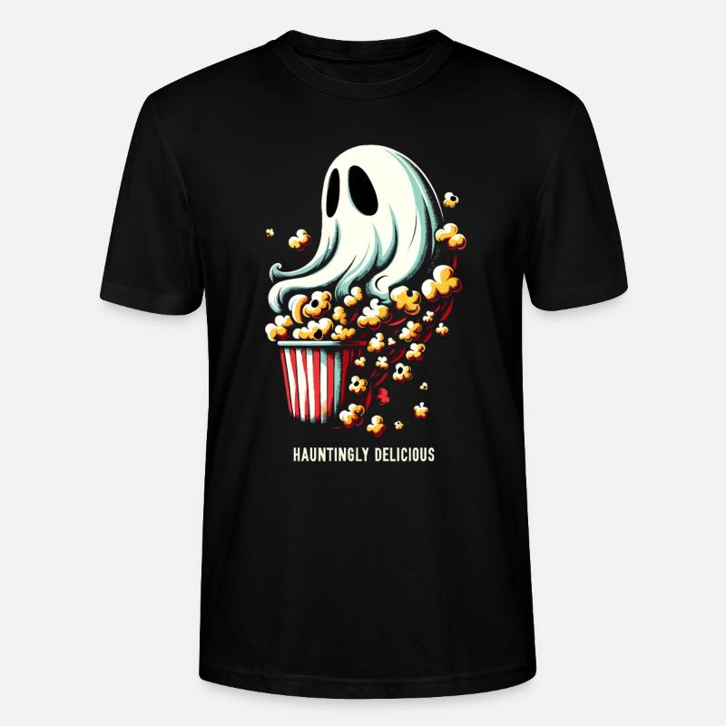 Dicton de pop-corn amusant, pop-corn en rafale - T-shirt bio CRAFTER Stanley Stella Unisexe - noir