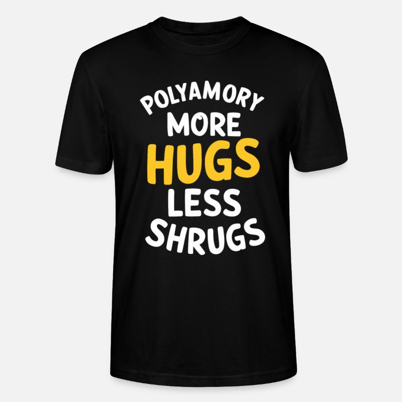 Communauté polyamoureuse Parentalité polyamoureuse - T-shirt bio CRAFTER Stanley Stella Unisexe - noir