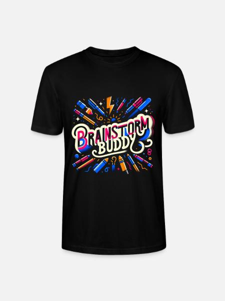 Brainstorm Buddy 10 - Stanley/Stella CRAFTER Unisex Organic T-Shirt - black