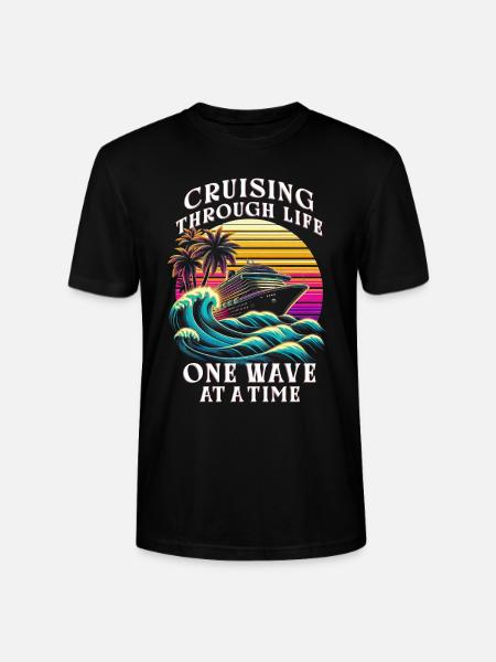 Cruise Crusader Crusader - Stanley/Stella CRAFTER Unisex Organic T-Shirt - black