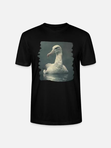 Albatross Albatrosse Albatros - Stanley/Stella CRAFTER Unisex Organic T-Shirt - black
