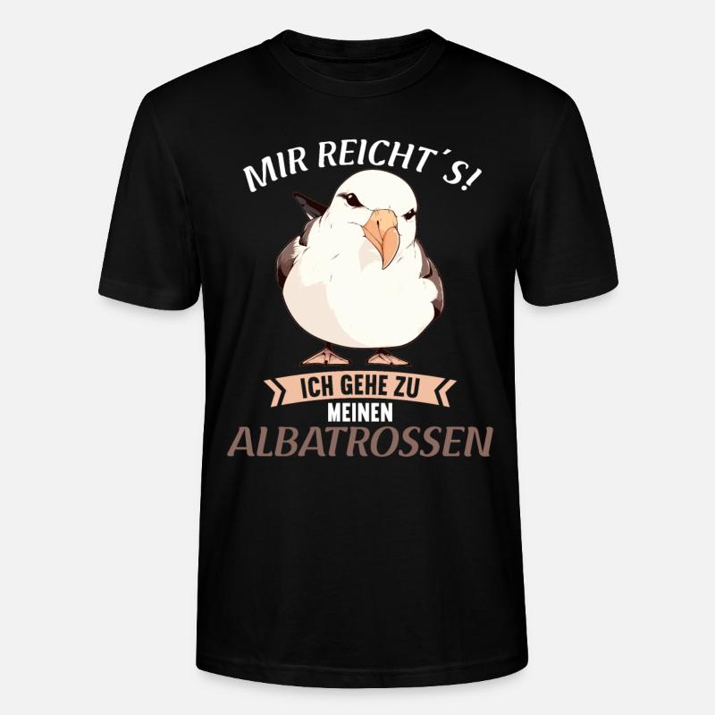 Albatross Albatrosse Albatros - T-shirt bio CRAFTER Stanley Stella Unisexe - noir