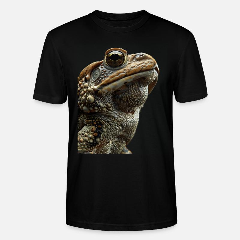 Toad - Stanley/Stella CRAFTER Unisex Organic T-Shirt - black