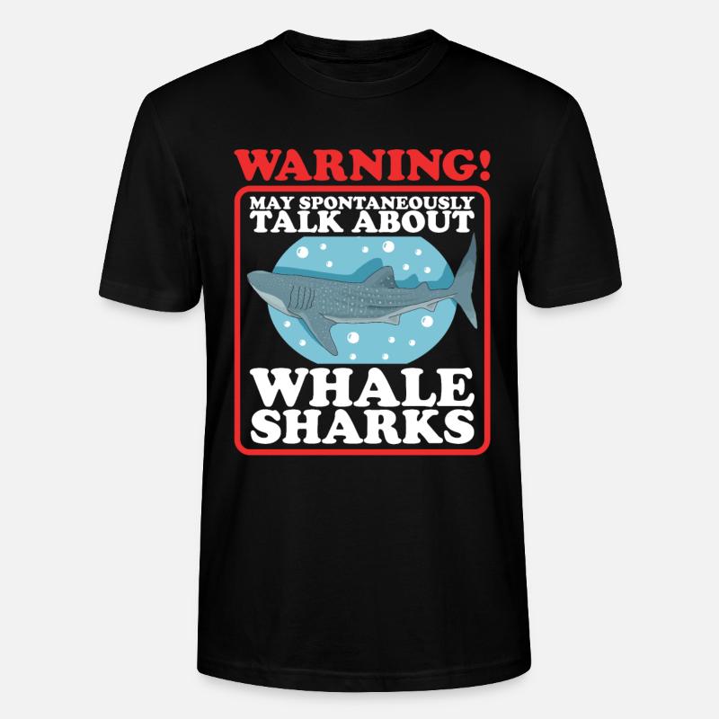 Requin-baleine Cadeau de requin-baleine - T-shirt bio CRAFTER Stanley Stella Unisexe - noir