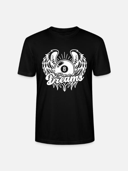 8-Ball Billard Rack Dreams - Stanley/Stella Unisex Bio-T-Shirt CRAFTER - Schwarz
