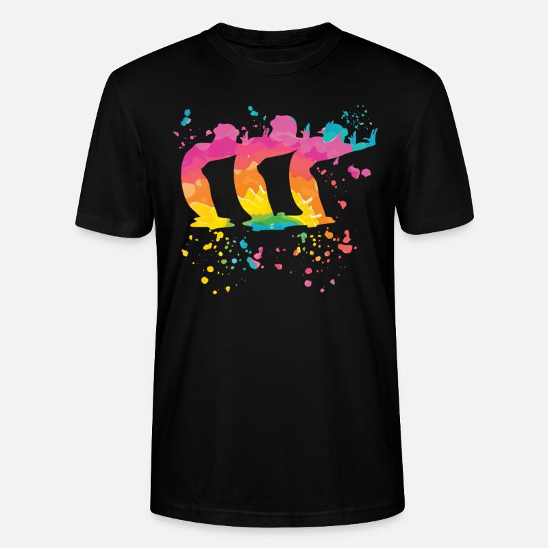 Artistic Swim Team Synchronschwimmen - Stanley/Stella Unisex Bio-T-Shirt CRAFTER - Schwarz